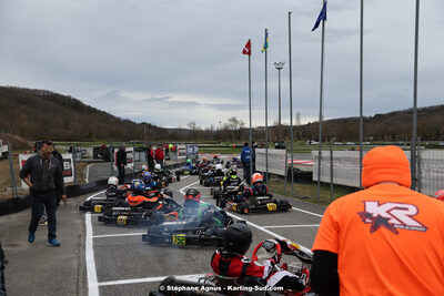 9 & 10/03/2024 : 1ère manche du Championnat du Sud au circuit d’Aigues-Vives (photos Stéphane Agnus) 2024 — karting