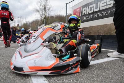 9 & 10/03/2024 : 1ère manche du Championnat du Sud au circuit d’Aigues-Vives (photos Stéphane Agnus) 2024 — karting