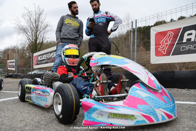 9 & 10/03/2024 : 1ère manche du Championnat du Sud au circuit d’Aigues-Vives (photos Stéphane Agnus) 2024 — karting