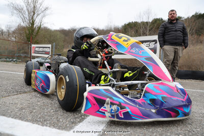 9 & 10/03/2024 : 1ère manche du Championnat du Sud au circuit d’Aigues-Vives (photos Stéphane Agnus) 2024 — karting