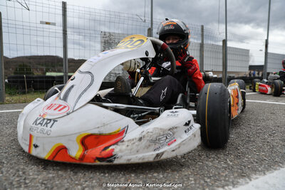 9 & 10/03/2024 : 1ère manche du Championnat du Sud au circuit d’Aigues-Vives (photos Stéphane Agnus) 2024 — karting