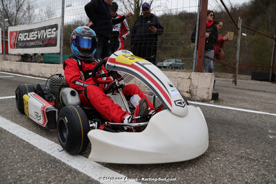 9 & 10/03/2024 : 1ère manche du Championnat du Sud au circuit d’Aigues-Vives (photos Stéphane Agnus) 2024 — karting