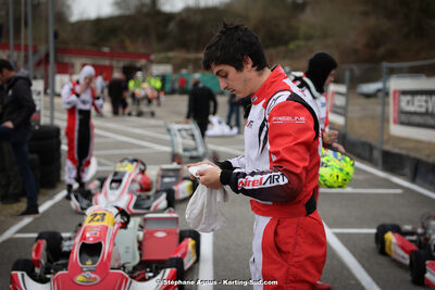 9 & 10/03/2024 : 1ère manche du Championnat du Sud au circuit d’Aigues-Vives (photos Stéphane Agnus) 2024 — karting