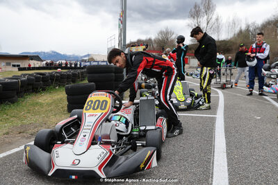 9 & 10/03/2024 : 1ère manche du Championnat du Sud au circuit d’Aigues-Vives (photos Stéphane Agnus) 2024 — karting