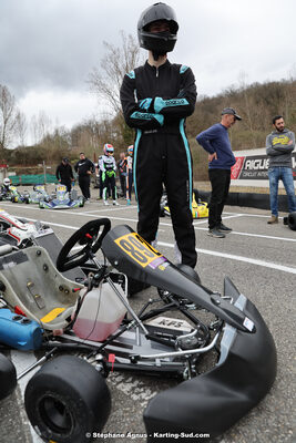 9 & 10/03/2024 : 1ère manche du Championnat du Sud au circuit d’Aigues-Vives (photos Stéphane Agnus) 2024 — karting