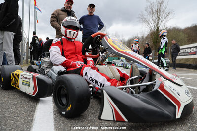 9 & 10/03/2024 : 1ère manche du Championnat du Sud au circuit d’Aigues-Vives (photos Stéphane Agnus) 2024 — karting