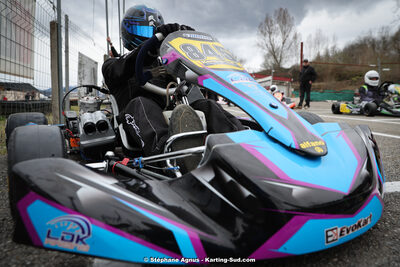 9 & 10/03/2024 : 1ère manche du Championnat du Sud au circuit d’Aigues-Vives (photos Stéphane Agnus) 2024 — karting