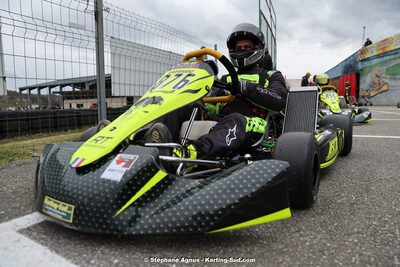 9 & 10/03/2024 : 1ère manche du Championnat du Sud au circuit d’Aigues-Vives (photos Stéphane Agnus) 2024 — karting