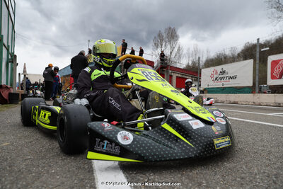 9 & 10/03/2024 : 1ère manche du Championnat du Sud au circuit d’Aigues-Vives (photos Stéphane Agnus) 2024 — karting