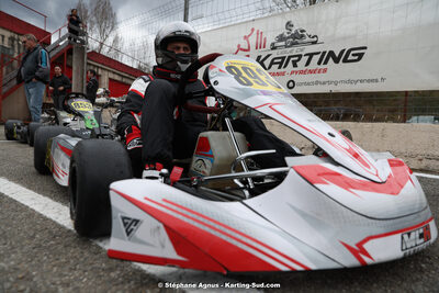 9 & 10/03/2024 : 1ère manche du Championnat du Sud au circuit d’Aigues-Vives (photos Stéphane Agnus) 2024 — karting