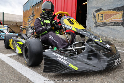 9 & 10/03/2024 : 1ère manche du Championnat du Sud au circuit d’Aigues-Vives (photos Stéphane Agnus) 2024 — karting