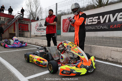 9 & 10/03/2024 : 1ère manche du Championnat du Sud au circuit d’Aigues-Vives (photos Stéphane Agnus) 2024 — karting