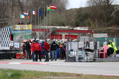 9 & 10/03/2024 : 1ère manche du Championnat du Sud au circuit d’Aigues-Vives (photos Stéphane Agnus) 2024 — karting