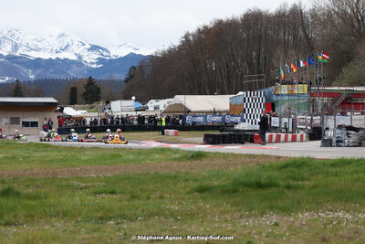 9 & 10/03/2024 : 1ère manche du Championnat du Sud au circuit d’Aigues-Vives (photos Stéphane Agnus) 2024 — karting