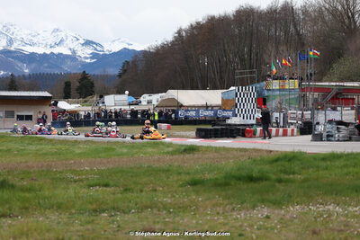 9 & 10/03/2024 : 1ère manche du Championnat du Sud au circuit d’Aigues-Vives (photos Stéphane Agnus) 2024 — karting