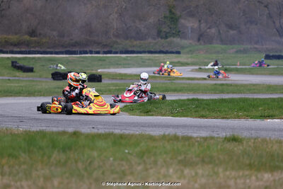 9 & 10/03/2024 : 1ère manche du Championnat du Sud au circuit d’Aigues-Vives (photos Stéphane Agnus) 2024 — karting