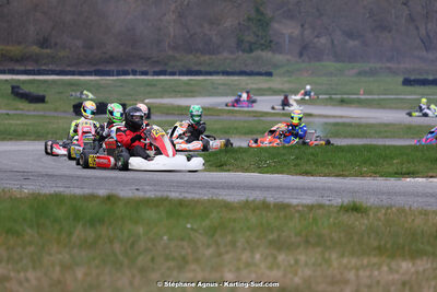 9 & 10/03/2024 : 1ère manche du Championnat du Sud au circuit d’Aigues-Vives (photos Stéphane Agnus) 2024 — karting
