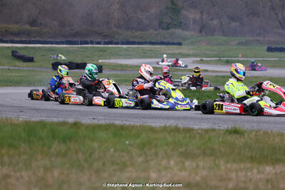 9 & 10/03/2024 : 1ère manche du Championnat du Sud au circuit d’Aigues-Vives (photos Stéphane Agnus) 2024 — karting