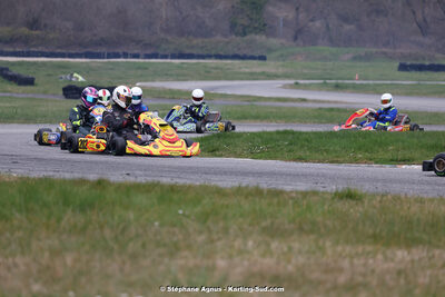 9 & 10/03/2024 : 1ère manche du Championnat du Sud au circuit d’Aigues-Vives (photos Stéphane Agnus) 2024 — karting