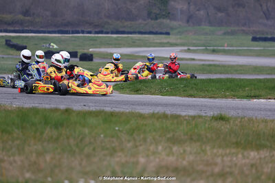 9 & 10/03/2024 : 1ère manche du Championnat du Sud au circuit d’Aigues-Vives (photos Stéphane Agnus) 2024 — karting