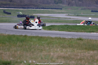 9 & 10/03/2024 : 1ère manche du Championnat du Sud au circuit d’Aigues-Vives (photos Stéphane Agnus) 2024 — karting