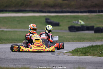 9 & 10/03/2024 : 1ère manche du Championnat du Sud au circuit d’Aigues-Vives (photos Stéphane Agnus) 2024 — karting