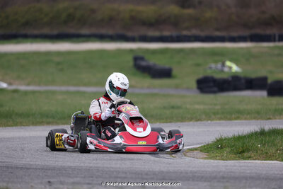 9 & 10/03/2024 : 1ère manche du Championnat du Sud au circuit d’Aigues-Vives (photos Stéphane Agnus) 2024 — karting