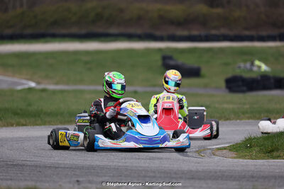 9 & 10/03/2024 : 1ère manche du Championnat du Sud au circuit d’Aigues-Vives (photos Stéphane Agnus) 2024 — karting