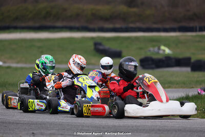 9 & 10/03/2024 : 1ère manche du Championnat du Sud au circuit d’Aigues-Vives (photos Stéphane Agnus) 2024 — karting