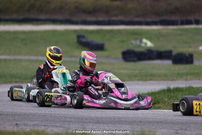 9 & 10/03/2024 : 1ère manche du Championnat du Sud au circuit d’Aigues-Vives (photos Stéphane Agnus) 2024 — karting