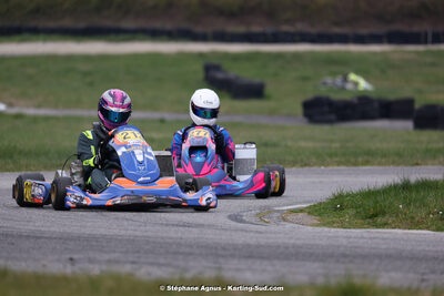 9 & 10/03/2024 : 1ère manche du Championnat du Sud au circuit d’Aigues-Vives (photos Stéphane Agnus) 2024 — karting