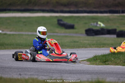 9 & 10/03/2024 : 1ère manche du Championnat du Sud au circuit d’Aigues-Vives (photos Stéphane Agnus) 2024 — karting