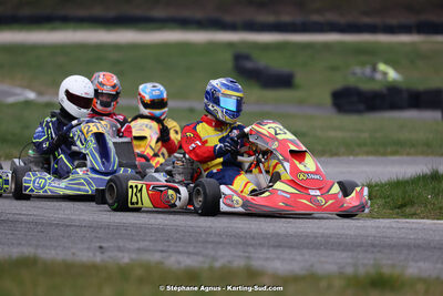 9 & 10/03/2024 : 1ère manche du Championnat du Sud au circuit d’Aigues-Vives (photos Stéphane Agnus) 2024 — karting