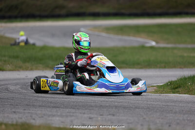 9 & 10/03/2024 : 1ère manche du Championnat du Sud au circuit d’Aigues-Vives (photos Stéphane Agnus) 2024 — karting