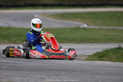 9 & 10/03/2024 : 1ère manche du Championnat du Sud au circuit d’Aigues-Vives (photos Stéphane Agnus) 2024 — karting
