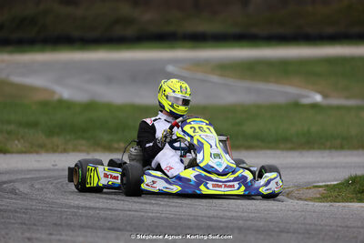 9 & 10/03/2024 : 1ère manche du Championnat du Sud au circuit d’Aigues-Vives (photos Stéphane Agnus) 2024 — karting