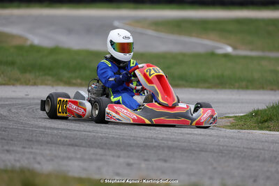9 & 10/03/2024 : 1ère manche du Championnat du Sud au circuit d’Aigues-Vives (photos Stéphane Agnus) 2024 — karting