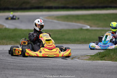 9 & 10/03/2024 : 1ère manche du Championnat du Sud au circuit d’Aigues-Vives (photos Stéphane Agnus) 2024 — karting