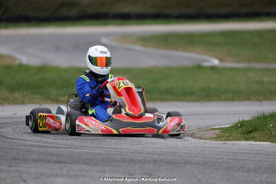 9 & 10/03/2024 : 1ère manche du Championnat du Sud au circuit d’Aigues-Vives (photos Stéphane Agnus) 2024 — karting