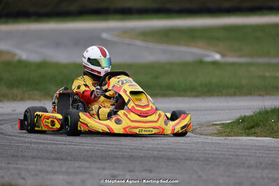 9 & 10/03/2024 : 1ère manche du Championnat du Sud au circuit d’Aigues-Vives (photos Stéphane Agnus) 2024 — karting