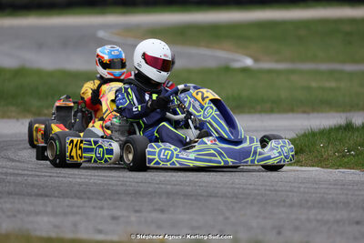 9 & 10/03/2024 : 1ère manche du Championnat du Sud au circuit d’Aigues-Vives (photos Stéphane Agnus) 2024 — karting