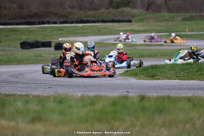 9 & 10/03/2024 : 1ère manche du Championnat du Sud au circuit d’Aigues-Vives (photos Stéphane Agnus) 2024 — karting