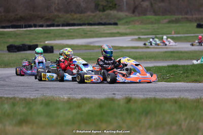 9 & 10/03/2024 : 1ère manche du Championnat du Sud au circuit d’Aigues-Vives (photos Stéphane Agnus) 2024 — karting