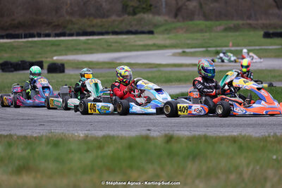 9 & 10/03/2024 : 1ère manche du Championnat du Sud au circuit d’Aigues-Vives (photos Stéphane Agnus) 2024 — karting