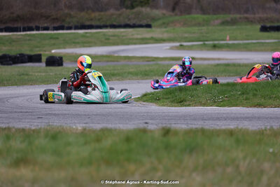 9 & 10/03/2024 : 1ère manche du Championnat du Sud au circuit d’Aigues-Vives (photos Stéphane Agnus) 2024 — karting