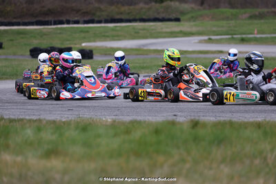 9 & 10/03/2024 : 1ère manche du Championnat du Sud au circuit d’Aigues-Vives (photos Stéphane Agnus) 2024 — karting