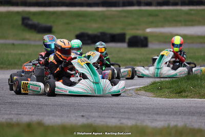 9 & 10/03/2024 : 1ère manche du Championnat du Sud au circuit d’Aigues-Vives (photos Stéphane Agnus) 2024 — karting