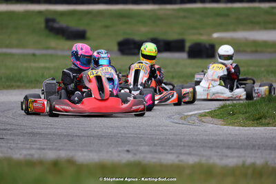 9 & 10/03/2024 : 1ère manche du Championnat du Sud au circuit d’Aigues-Vives (photos Stéphane Agnus) 2024 — karting