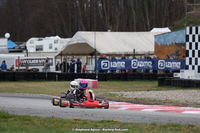 9 & 10/03/2024 : 1ère manche du Championnat du Sud au circuit d’Aigues-Vives (photos Stéphane Agnus) 2024 — karting