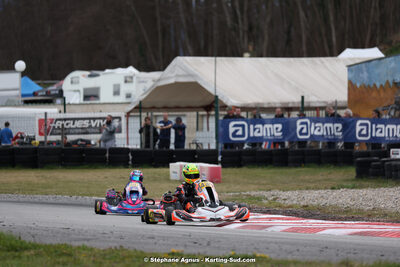 9 & 10/03/2024 : 1ère manche du Championnat du Sud au circuit d’Aigues-Vives (photos Stéphane Agnus) 2024 — karting